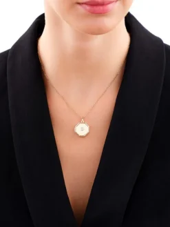 Apart Zawieszka z żółtego złota z diamentem - puzderko - 0,01 ct - próba 375< Zawieszki