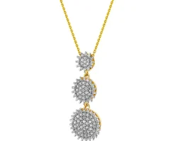 Apart Zawieszka z żółtego złota z diamentami - 0,32 ct - próba 585< Zawieszki