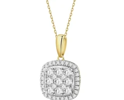New Apart Zawieszka z żółtego złota z diamentami - 0,40 ct - próba 585