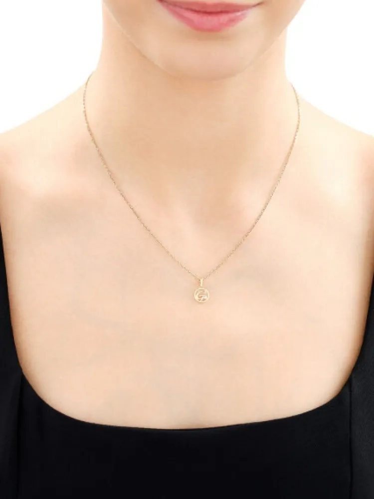 Apart Zawieszka z żółtego złota z diamentem - litera G - 0,003 ct - próba 585< Zawieszki