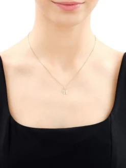 Apart Zawieszka z żółtego złota z diamentem - litera H - 0,003 ct - próba 375< Zawieszki