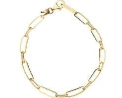 Sale Apart Złota bransoletka - paper clip