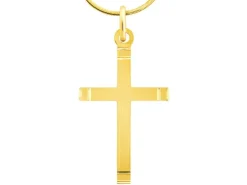 Apart Złota zawieszka - krzyż< Zawieszki