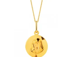 Apart Złota zawieszka - medalik Matka Boska< Zawieszki