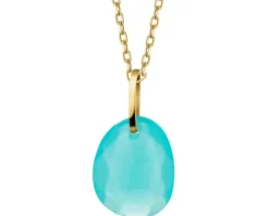 Apart Złota zawieszka - szkło terbowe< Zawieszki