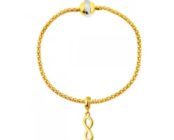 New Apart Złota zawieszka beads - nieskończoność