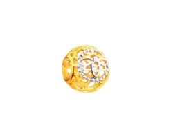 Clearance Apart Złota zawieszka beads - pszczółka