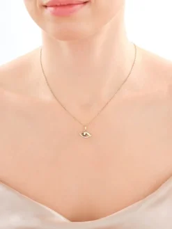 Sale Apart Złota zawieszka z cyrkoniami - oko