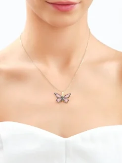 Apart Złota zawieszka z cyrkoniami - motyl< Wszystkie
