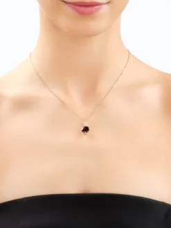 Best Apart Złota zawieszka z granatem