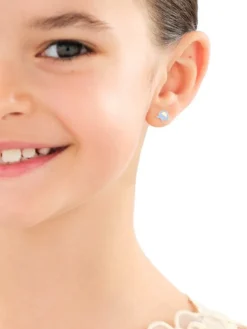 Apart Złote kolczyki z emalią - słonie< Wszystkie